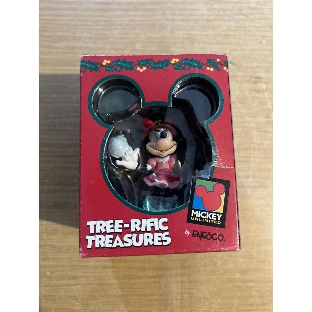 Mickey Unlimited Enesco Tree-Rific Treasures Ornaments (10) Must See!!!!